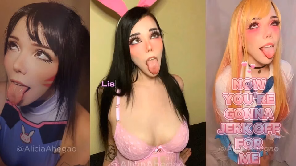 Cosplay Ahegao Goonslut Montage PMV 🥰 Goon for Alicia on Repeat