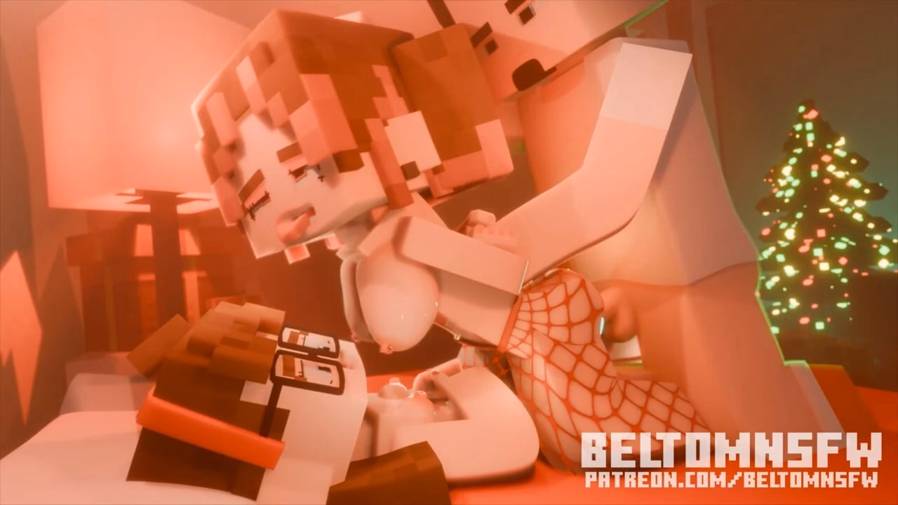 MINECRAFT SEX MOD –  THREESOME SEX ANIMATION 3D