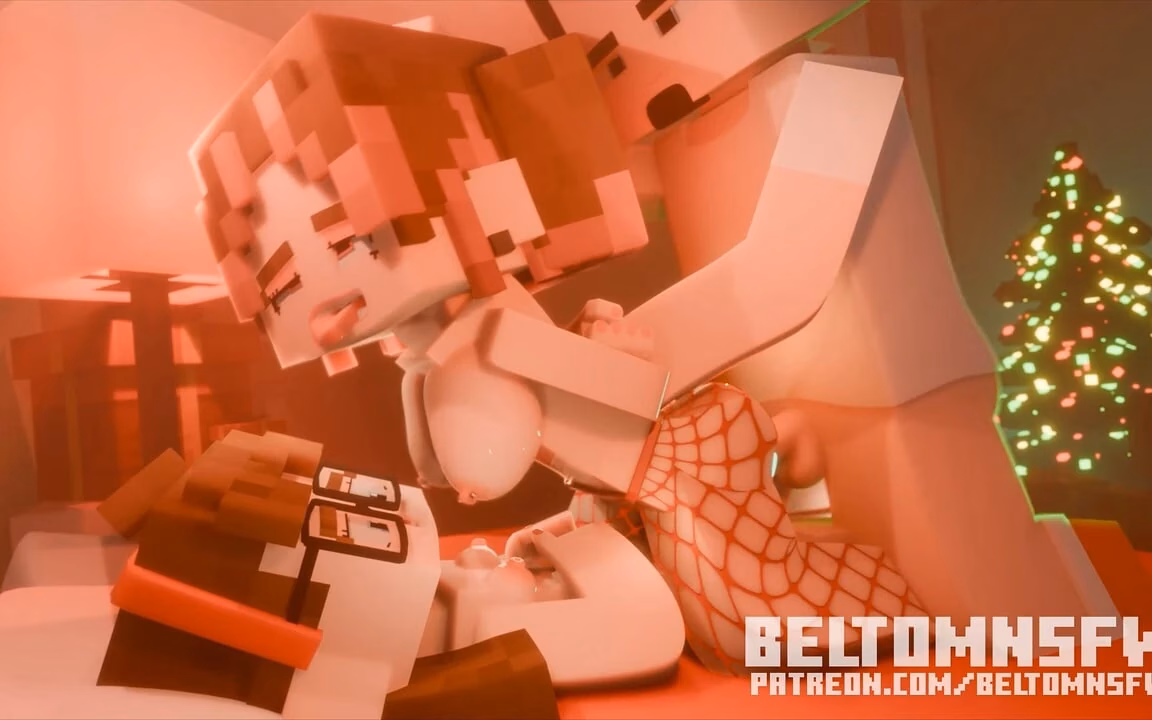 Minecraft Sex Mod – Threesome Sex Animation