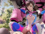 Busty DVa Gets a Huge Massive Cock in Her Pussy