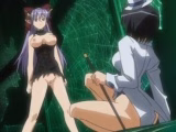 Caught anime gets squeezed her tits by tentacles