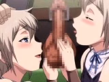 Two lascive anime chicks doing oral
